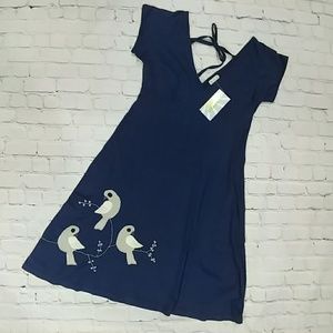 NWT ModCloth Synergy Bird Dress